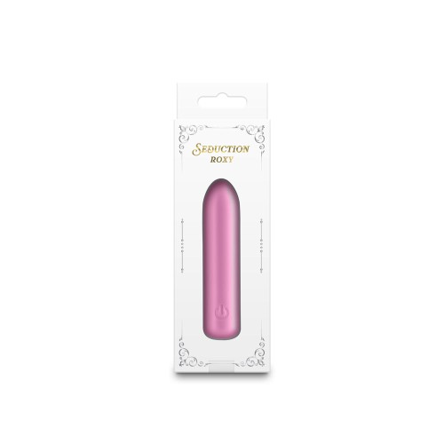 Vibrador Mini Roxy Metallic Pink de Seduction