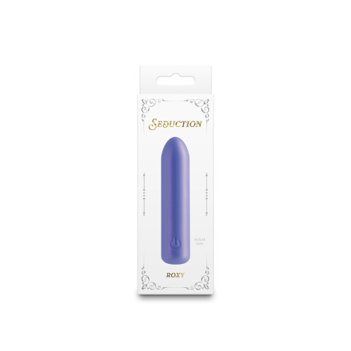 Seduction Roxy Mini Vibrador Azul Metálico