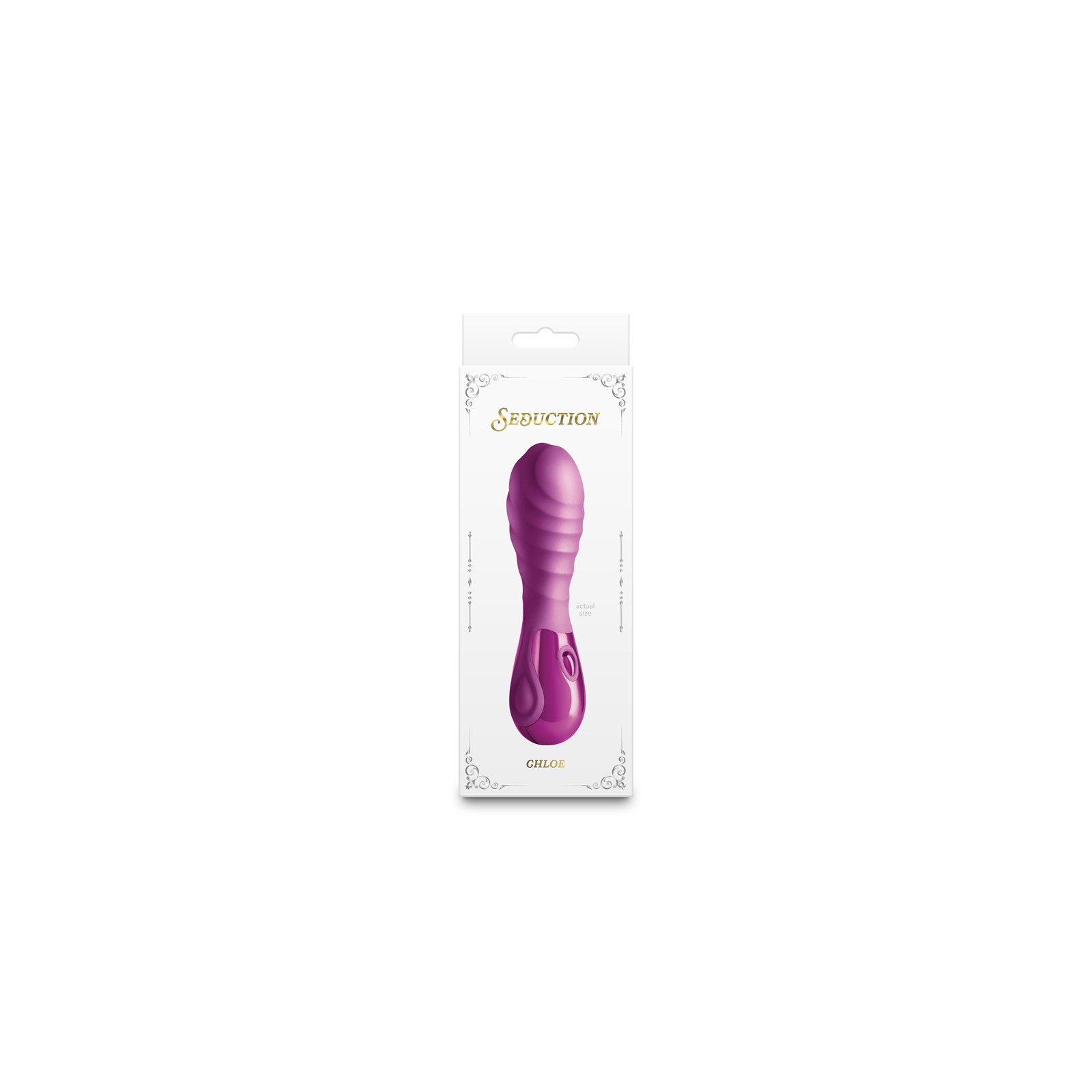 Vibrador Compacto Metalizado Rosa Chloe