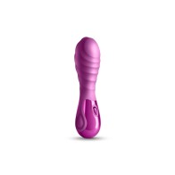 Vibrador Compacto Metalizado Rosa Chloe