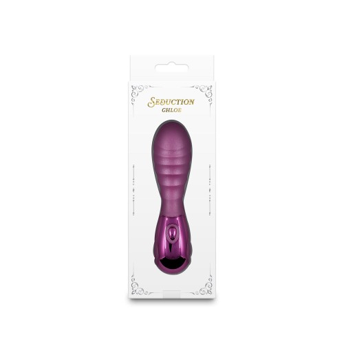 Vibrador Compacto Metalizado Rosa Chloe