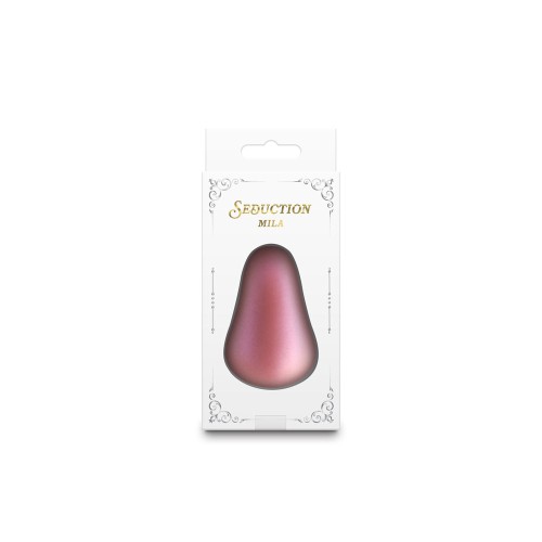 Vibrador Mila Seduction en Oro Rosa Metálico