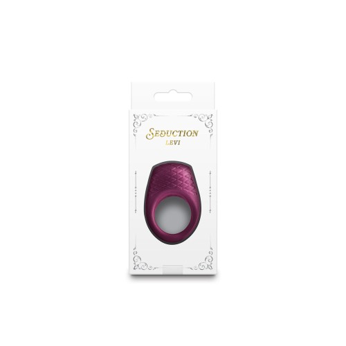 Seduction Levi Metallic Vibrating Cock Ring