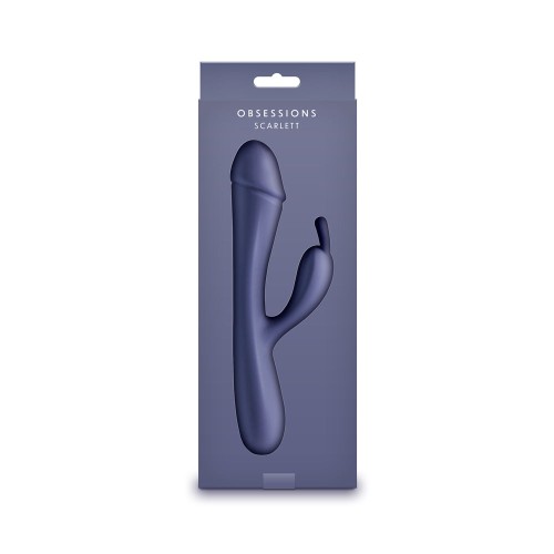 Obsessions Scarlett Dark Blue Vibrator for Ultimate Pleasure