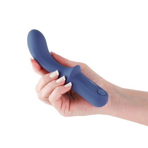 Vibrador Desire Fortuna Cobalto para placer en el punto G