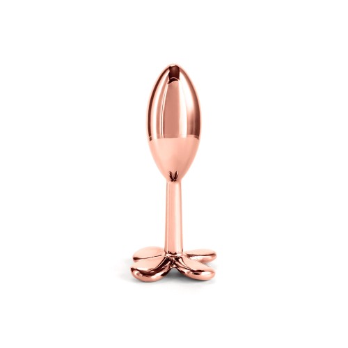 Rear Assets Clover Rose Gold Anal Toy - Visual and Sensual Pleasure