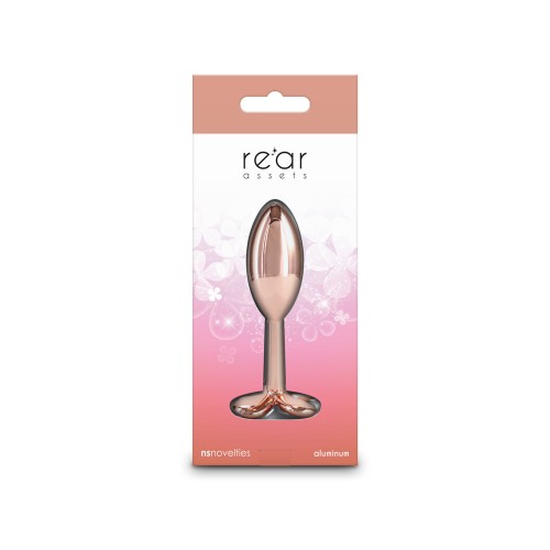 Rear Assets Clover Rose Gold Anal Toy - Visual and Sensual Pleasure