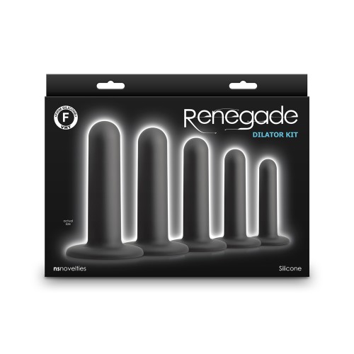 Renegade 5-Piece Dilator Kit Black