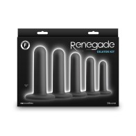 Kit de Dilatadores Renegade 5 Piezas Negro