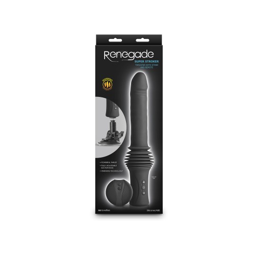 Renegade Super Stroker Rechargeable Black