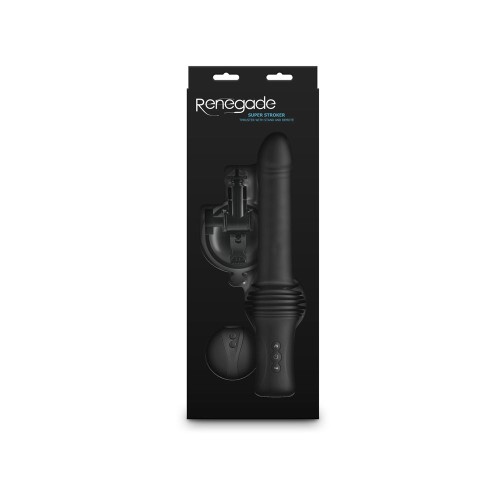 Renegade Super Stroker Rechargeable Black