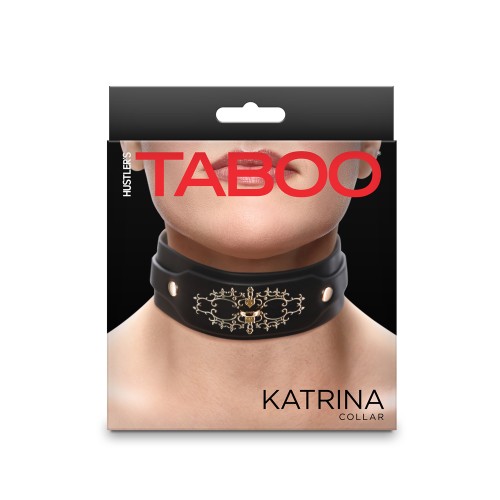 Collar Katrina de Hustler - Negro