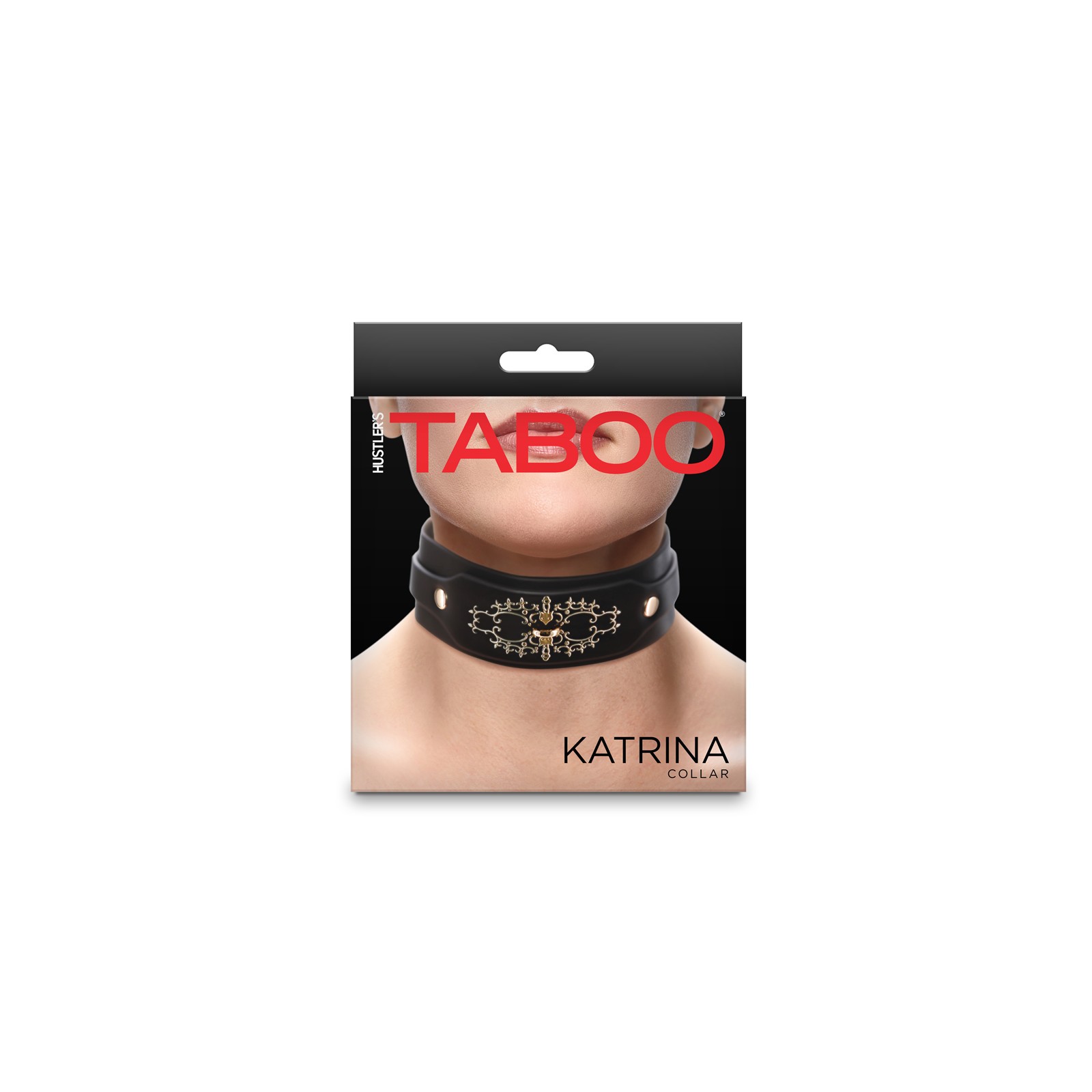 Collar Katrina de Hustler - Negro