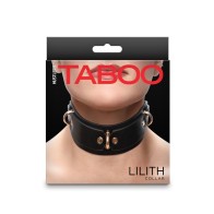 Hustler Taboo Lilith Collar - Adjustable Fit