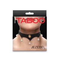 Collar Hustler Taboo Jezebel Negro