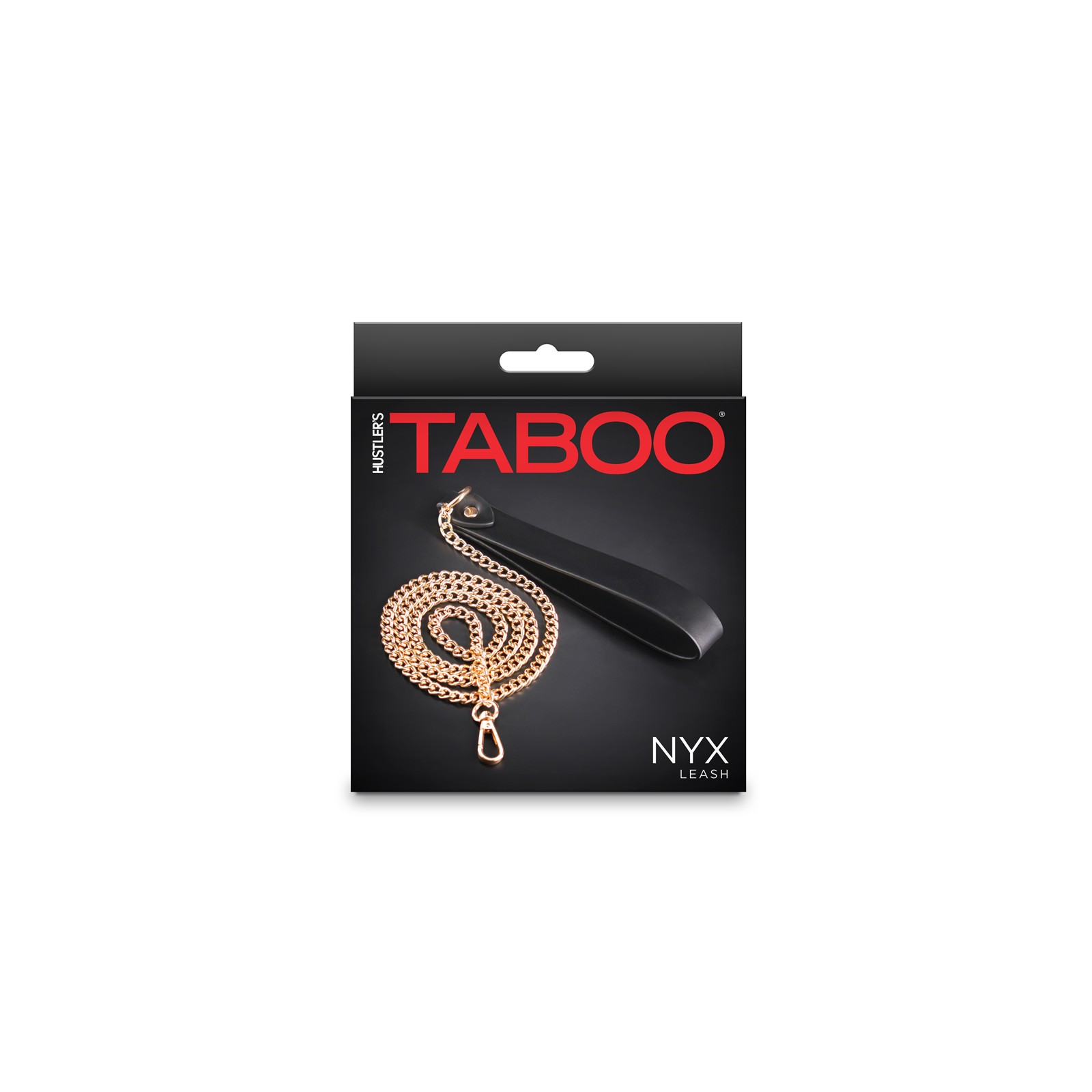 Hustler Taboo Nyx Leash Black