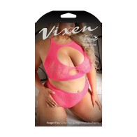 Vixen Forget You Crop Top & Panty