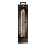 The Collection Lattice 7 in. Rose Gold Vibrator