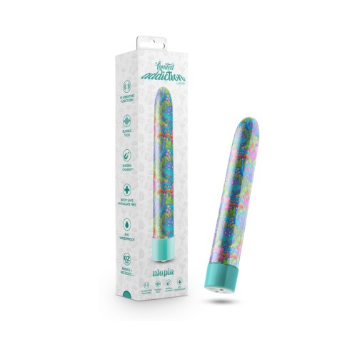 Limited Addiction Utopia Vibrator - Aqua