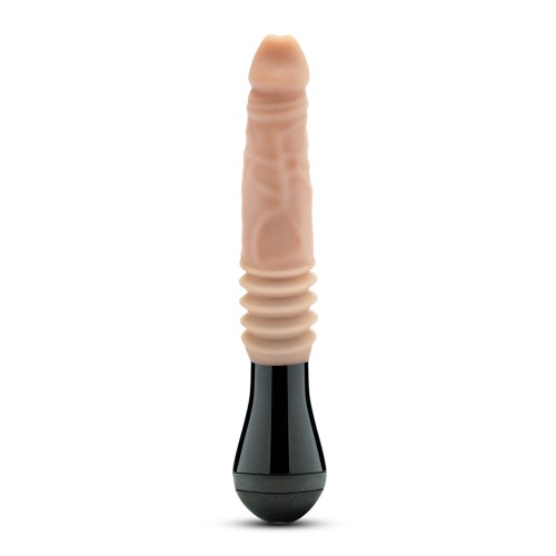 Dr. Skin Knight Thrusting Gyrating Vibrating Dildo - Intense Pleasure