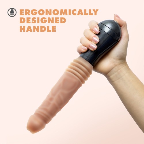 Dildo Vibrador Gyrador Dr. Skin Knight - Placer Intenso