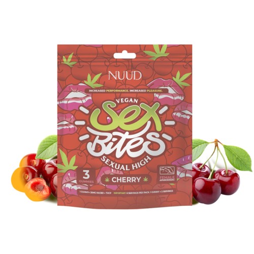 Gummies Afrodisíacos para Mujeres NUUD Cereza