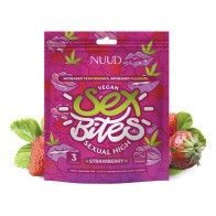 NUUD Sex Bites Female Aphrodisiac Gummies Strawberry