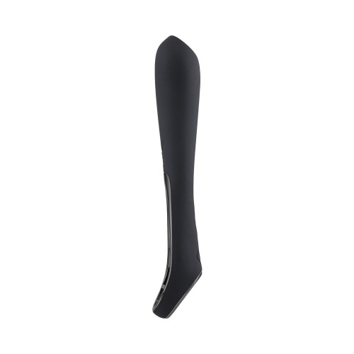 Rechargeable Silicone Vibrator with Ring Handle