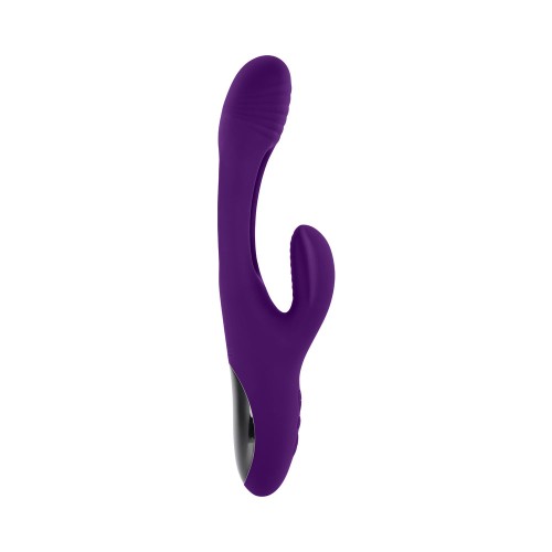 Vibrador Doble Estímulo Recargable Playboy The Thrill