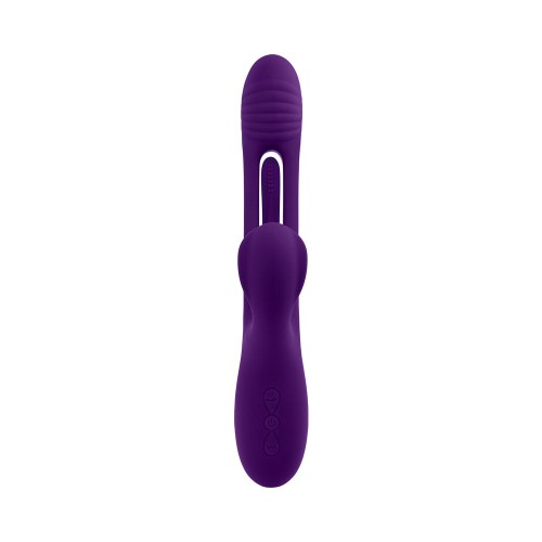 Vibrador Doble Estímulo Recargable Playboy The Thrill