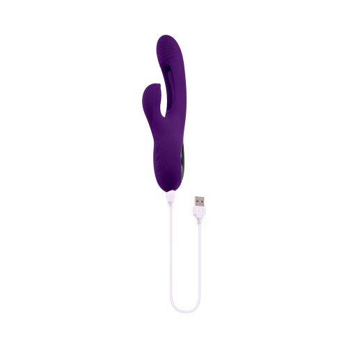 Vibrador Doble Estímulo Recargable Playboy The Thrill