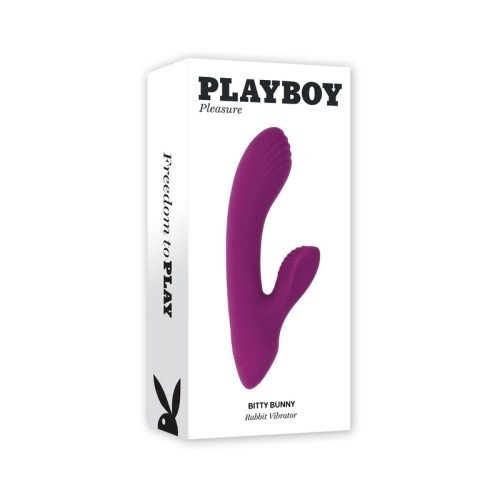 Playboy Bitty Bunny Rechargeable Mini Rabbit Vibrator Wild Star