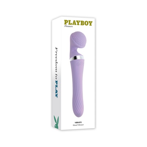 Playboy Vibrato Rechargeable Dual Ended Wand Vibrator