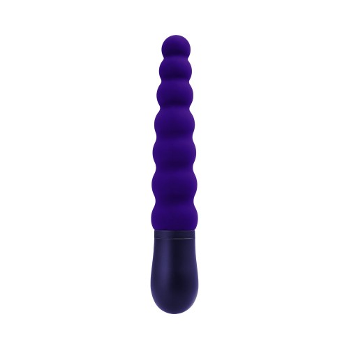 Selopa Beaded Beauty Silicone Vibrator Purple