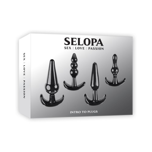 Selopa Intro To Plugs 4-Piece Anal Plug Set