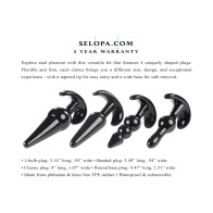 Selopa Intro To Plugs 4-Piece Anal Plug Set