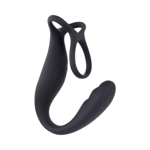 C-ring Recargable de Silicona Vibrante The Wrangler Gender X