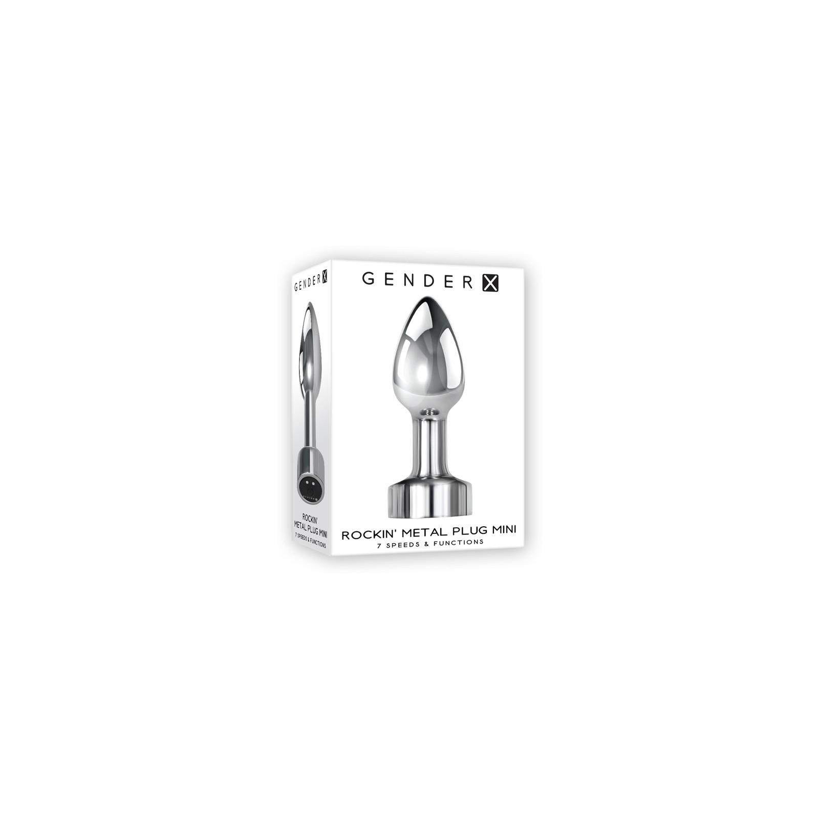 Gender X Mini Metal Vibrating Plug for Thrilling Play