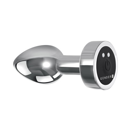 Gender X Mini Metal Vibrating Plug for Thrilling Play