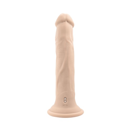 Evolved In Thrust We Trust Rechargeable Thrusting Dildo with Remote Light