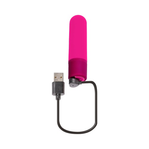 Selopa Tiny Temptation Rechargeable Silicone Bullet Vibrator Pink