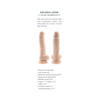 Selopa Realistic 6 Inch Non-Vibrating Dildo Light