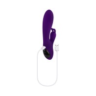 Vibrador Conejo Rotatorio Recargable para Estimulación del Punto G