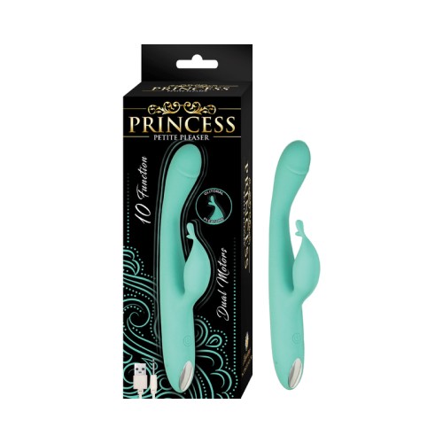 Princess Petite Pleaser Aqua - Slim Dual Stimulator for Ultimate Pleasure