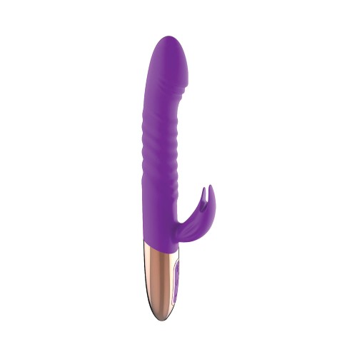 Goddess Thrusting Delight Rechargeable Purple