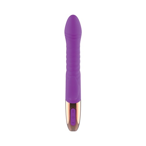 Goddess Thrusting Delight Rechargeable Purple