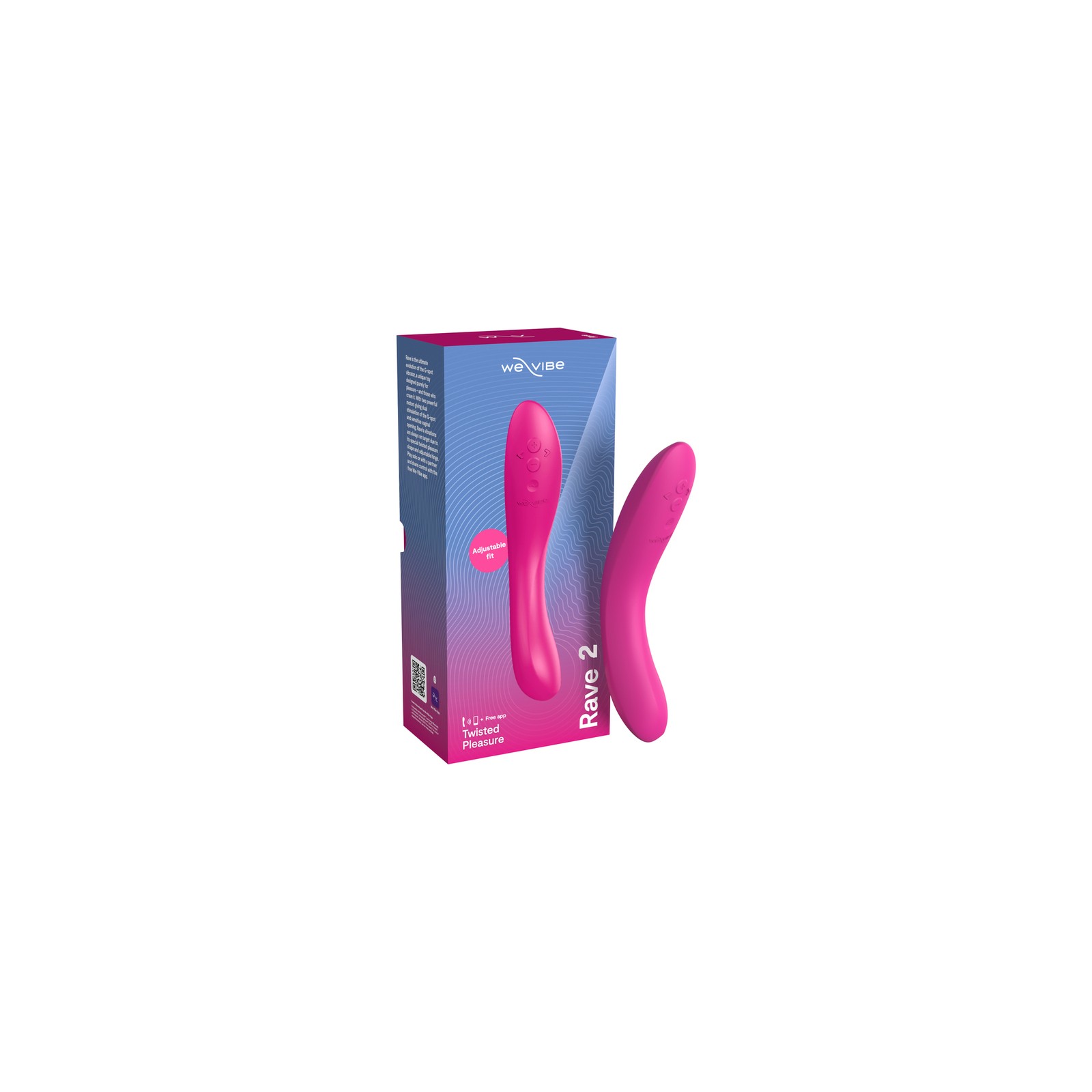 Vibrador G-Spot We-Vibe Rave 2 - Placer Poderoso