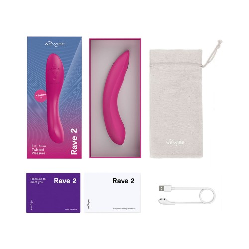 Vibrador G-Spot We-Vibe Rave 2 - Placer Poderoso