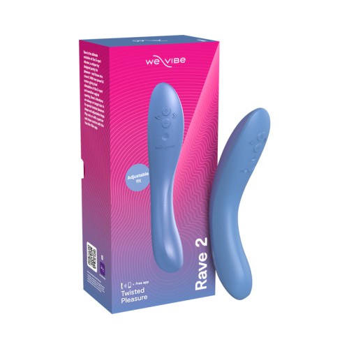 We-Vibe Rave 2 G-Spot Vibrator Blue