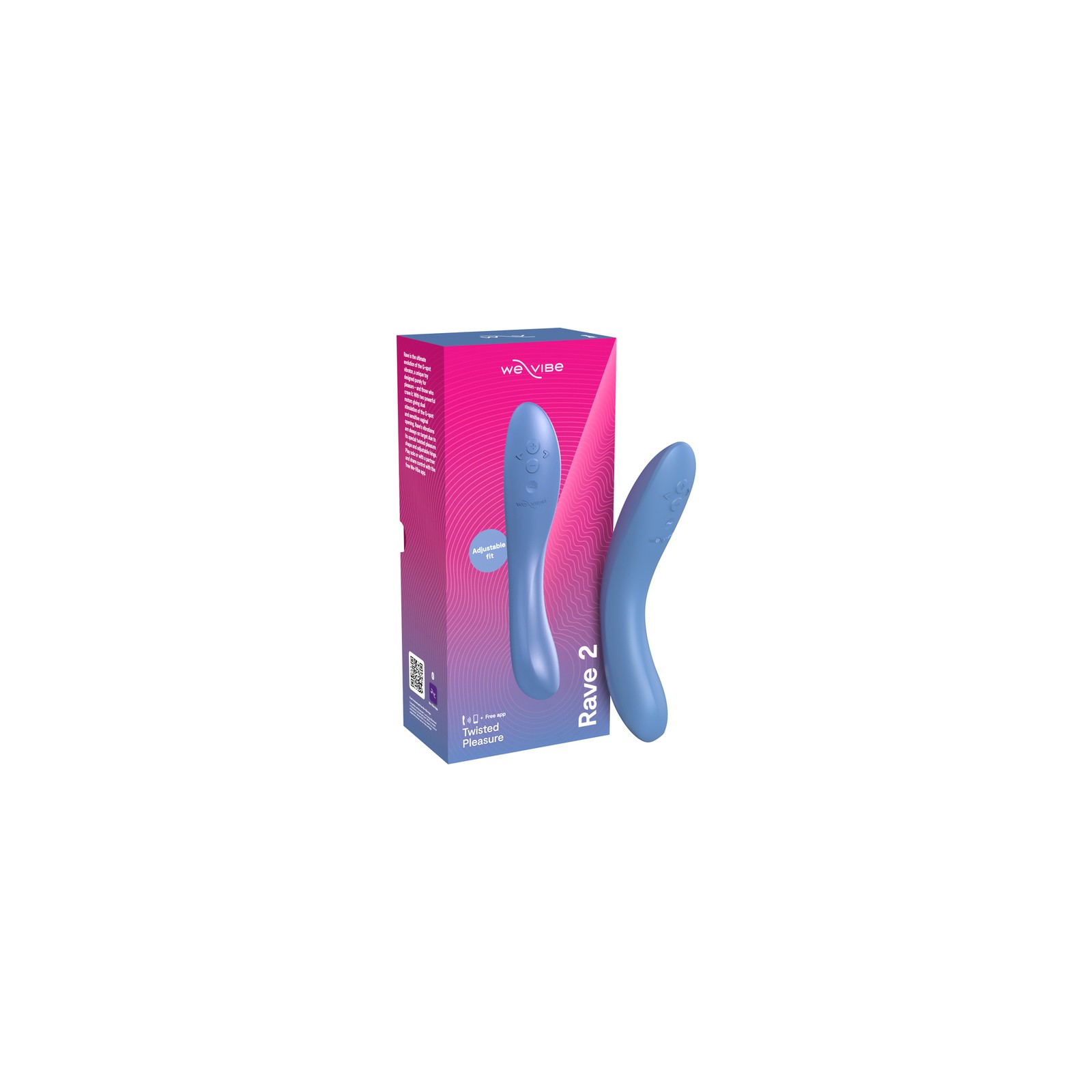 We-Vibe Rave 2 G-Spot Vibrator Blue